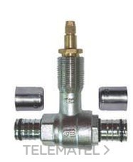 TERMOCONCEPT - VALVULA CORTE 20x1,9/2 LATON/INOX - Imagen 2