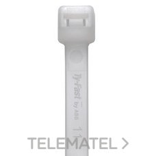 THOMAS & BETTS - BRIDA TY-FAST 4,6x186mm PA NATURAL