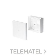 UNEX - CAJA DERIVACION ABS 70X70 78 BL.NIEVE - Imagen 2