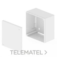 UNEX - CAJA DERIVACION ABS 85X85 78 BL.NIEVE - Imagen 2