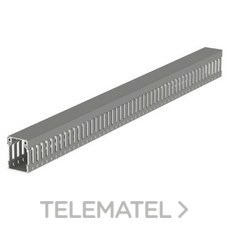 UNEX - CANAL P/CABLEADOS 77 PVC-M1 42x30 GRIS - Imagen 2