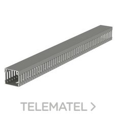 UNEX - CANAL P/CABLEADOS 77 PVC-M1 42x43 GRIS - Imagen 2