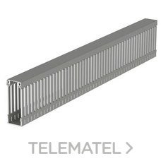 UNEX - CANAL P/CABLEADOS 77 PVC-M1 80x30mm GRIS - Imagen 2