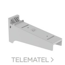 UNEX - SOPORTE HORIZ.PVC-M1 P/66320/1 GRIS - Imagen 2