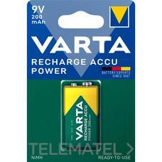 VARTA - BLISTER PILA RECARGABLE 9V ACCU - Imagen 3