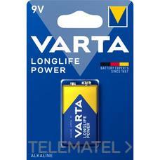 VARTA - BLISTER PILA ALKALINA 6LR61 9V 64922 - Imagen 3