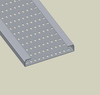 UNEX - BANDEJA 66 PERFORADA PVC-M1 60x150 GRIS