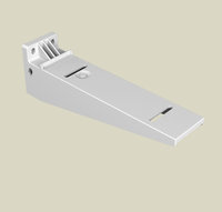 UNEX - SOPORTE HORIZ.PVC-M1 P/66320/1 GRIS