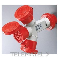 GEWISS - MULTIP.H 3s 16A 3P+T 380V IP67 - Imagen 2