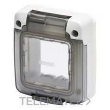 GEWISS - FUNDA ESTANCA 2MODULOS SYSTEM IP65 - Imagen 2