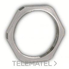INTERFLEX - TUERCA PG 21 LATON NIQUELADO