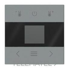 NIESSEN - TAPA TERMOSTATO SERIE VEGA GRIS NIEBLA