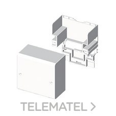 UNEX - CAJA CONEXION PVC 78 BL.NIEVE - Imagen 2