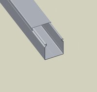 UNEX - CANAL 07 PVC-M1 42x43 GRIS