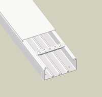 UNEX - CANAL 72/73 PVC-M1 40x110 BL.NIEVE
