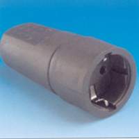 FAMATEL - BASE TT LAT.16A-250V CAUCHO TERMOPLAST.