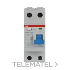 ABB - DIFERENCIAL F202 F-40/0,03 2P 25 F 30mA