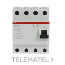 ABB - DIF.FH204AC-40/0,3 4P 40A AC 300mA
