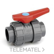 ALIAXIS - VALV.ESFERA PVC DESMONT.40 ENCOLAR - Imagen 3