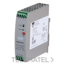 CARLO GAVAZZI - FUENTE ALIM.MONO SAL.24 VCC 75W 3,2A CARC.MET.