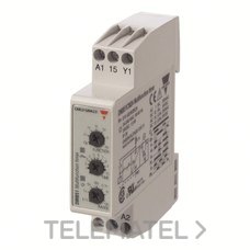 CARLO GAVAZZI - TEMPORIZADOR DIN17,5 SPDT8A CAJA MINIATURA D MULTIFUNCIÓN