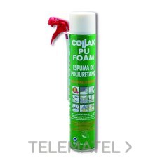 COLLAK - ESPUMA PUR FOAM 750ml CANULA