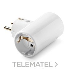 FAMATEL - CLAVIJA TT LAT.+2 BASES TT LAT.16A-250V - Imagen 2