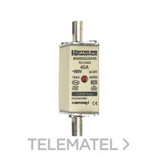 FERRAZ SHAWMUT - FUSIBLE NH 000 40A 500V GG
