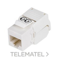 GAESTOPAS - CONECTOR KEYSTONE RJ45 CAT.6A UTP BLANCO