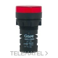 GAVE - PILOTO MULTI-LED FIJ.22,5mm 24V RJ