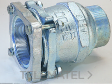 GEBO - RACOR MACHO 2.1/2" ACERO