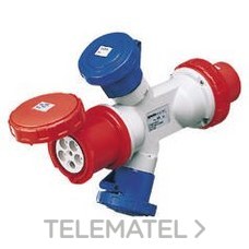 GEWISS - MULTIP.3P+N+T 63A 400V AC 50-60Hz 2x2P+T 32A 230V+3P+N+T 63A 400V AC IP67