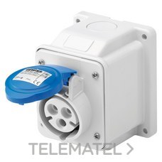 GEWISS - BASE MURAL RECTA H 16A 2P+T 220V IP44 - Imagen 2