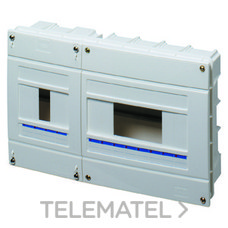 GEWISS - CAJA DISTR.EMP.4+12 MOD.COMPTO.PCTB.S/PTA.P/ALOJAR REGL.NORMA ESPAÑOLA