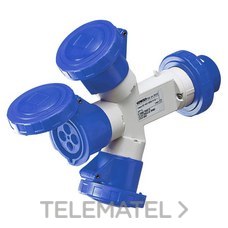 GEWISS - MULTIP.H 3s 16A 2P+T 220V IP67 - Imagen 2