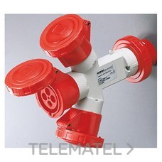 GEWISS - MULTIP.H 3s 16A 3P+N+T 380V IP67 - Imagen 2