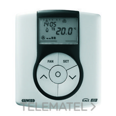 GEWISS - TERMOSTATO EASY DE SUPERFICIE EN BLANCO