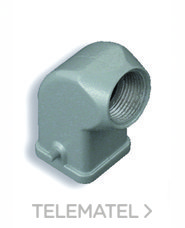 INTERFLEX - CUBIERTA ROSCA-M20 ANGULAR ALUMINIO