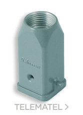 INTERFLEX - CUBIERTA ROSCA-M20 RECTA ALUMINIO