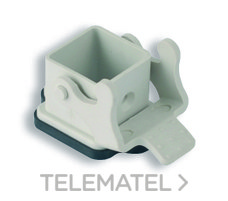 INTERFLEX - ZOCALO EMP.RECTO PLASTICO GR.35x30mm