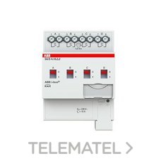 NIESSEN - ACTUADOR INTERRUPTOR 4 CANALES 10A DIN