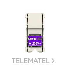 NIESSEN - LÁMPARA LED MEC.C/VISOR CONMUT.ZENIT BLANCO