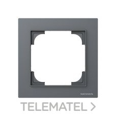 NIESSEN - MARCO 1 ELEMENTO ALBA GRIS MATE
