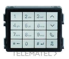 NIESSEN - MÓDULO TECLADO A-Z WELCOME ALUMINIO