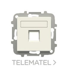 NIESSEN - TAPA 1 CONECTOR CON PERSIANA BLANCO ESSENCE