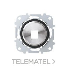NIESSEN - TAPA 1 CONECTOR RJ45 SKYMOON CRISTAL NEGRO
