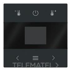 NIESSEN - TAPA TERMOSTATO DIGITAL ALBA NEGRO MATE