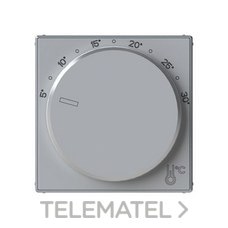 NIESSEN - TAPA TERMOSTATO ELECTRÓNICO GIRATORIO PLATA