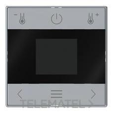NIESSEN - TAPA TERMOSTATO DIGITAL SKY PLATA