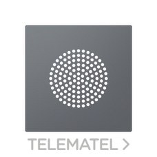 NIESSEN - TAPA TIMBRE/ALTAVOZ/ZUMB.ALBA GRIS MATE